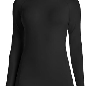 Runhit Women's Long Sleeve Compression Shirt Workout Tops Athletic Base Layer Gym Yoga Running Sports Gear